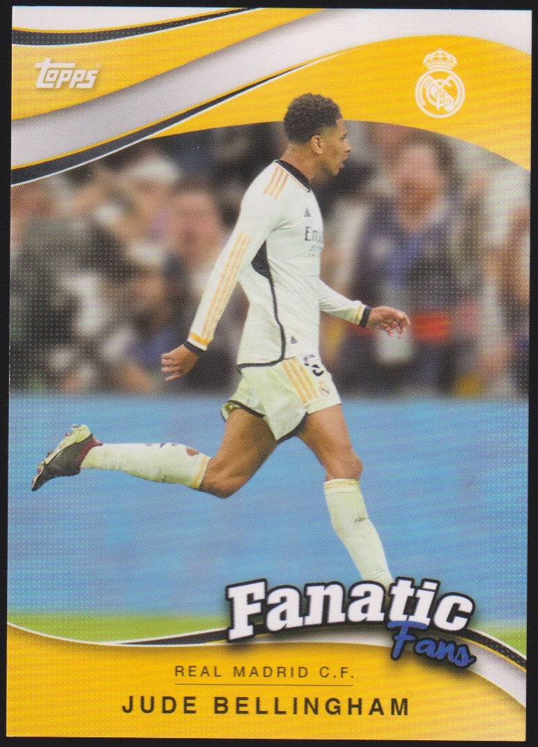 Topps Fanatic Fans 2023-24 Jude Bellingham Real Madrid C.F. - Parallel Rare – Bild 1