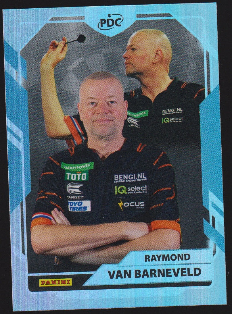 Panini PDC World Championship 2026 Raymond van Barneveld Refractor Parallel – Bild 1