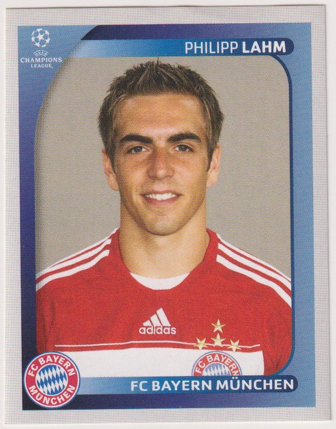 Panini Champions League 2008-09 Philipp Lahm FC Bayern München Parallel Rare – Bild 1