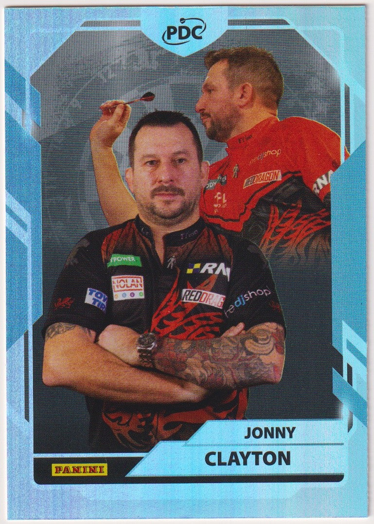 Panini PDC World Championship 2026 Jonny Clayton "The Ferret" Refractor Parallel – Bild 1