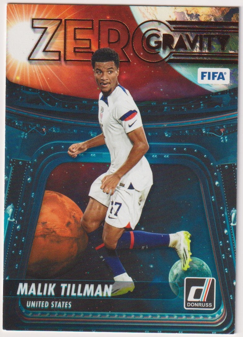 Panini ZEROGRAVITY 2023-24 Malik Tillman United States Parallel Rare Nr. No. 10 – Bild 1
