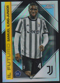 Topps Chrome 2023-24 Samuel Iling-Junior Rookie Juventus Parallel Nr. PP-9 – Bild 1