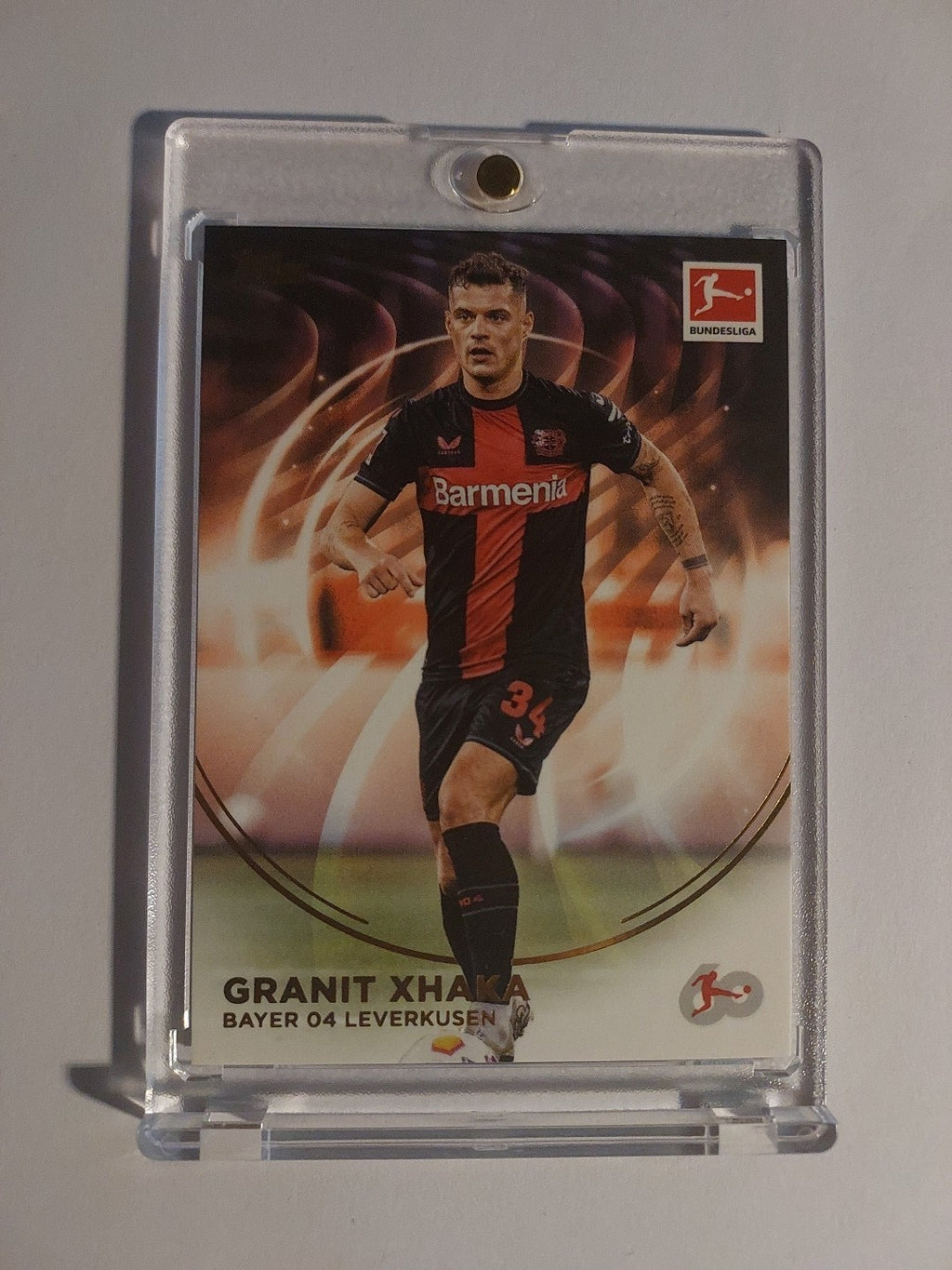 Topps 60 Jahre Bundesliga 2023-24 Granit Xhaka Bayer Leverkusen Parallel – Bild 1