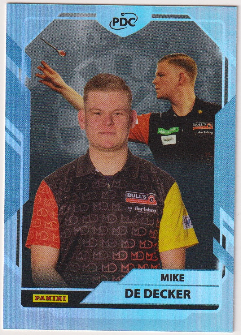 Panini PDC World Championship 2026 Mike De Decker Refractor Parallel – Bild 1