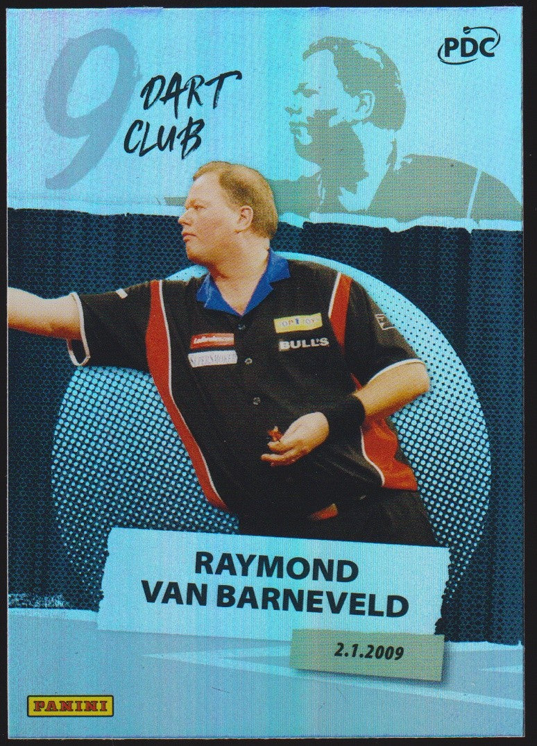Panini PDC World Championship 2026 Raymond van Barneveld Refractor Parallel – Bild 1