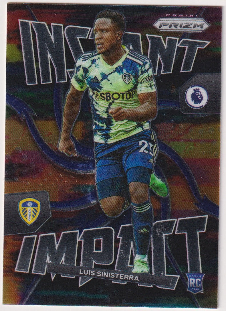 Panini PRIZM 2021-22 Luis Sinisterra Rookie Leeds United Parallel Rare – Bild 1