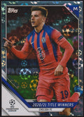 Topps 2020-21 Champions League Mason Mount Chelsea Parallel Refractor – Bild 1