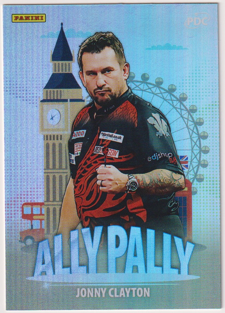 Panini PDC World Championship 2026 Jonny Clayton "The Ferret" Refractor Parallel – Bild 1