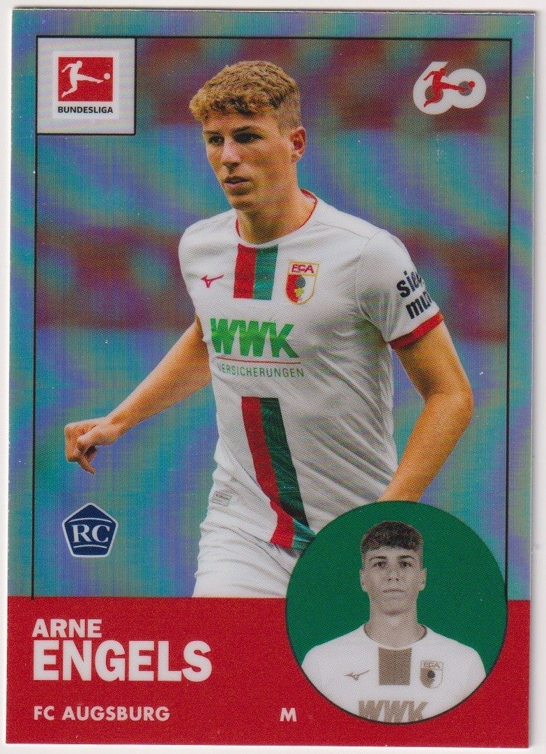 Topps TAN-1 2023-24 Arne Engels FC Augsburg Rookie Parallel Rare #1 – Bild 1