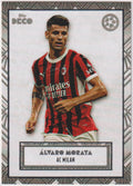 Topps Deco 2023-24 Álvaro Morata AC Milan Champions League Parallel Rare – Bild 1