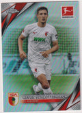 Topps Chrome 2023-24 Keven Schlotterbeck FC Augsburg Parallel Refractor – Bild 1