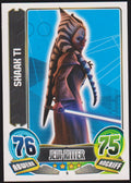Topps Star Wars 2010 Shaak Ti Jedi-Ritter TCG Rare #76 – Bild 1
