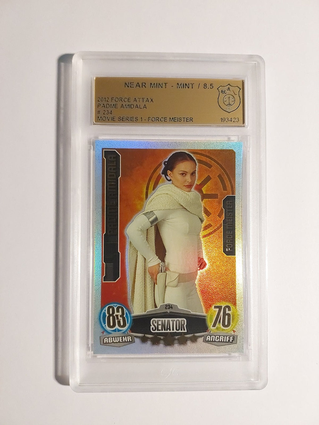 Topps Star Wars 2010 Padme Amidala Republik GSG 8.5 PSA Ultra Rare Movie Version – Bild 1