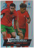 Topps XI Inevitables 2023-24 Tomas & Borges Portugal Parallel Rare XI-5 – Bild 1