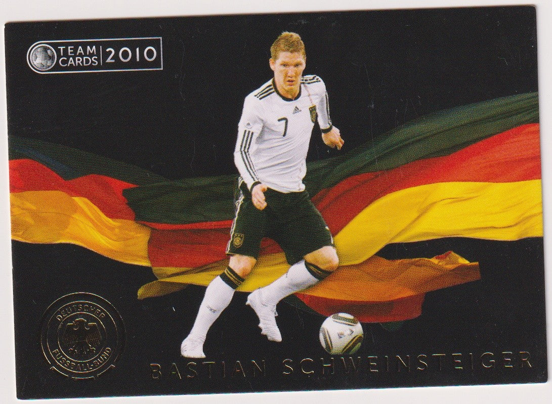 Panini Team Card Card 2010 WM Bastian Schweinsteiger Deutschland Parallel – Bild 1