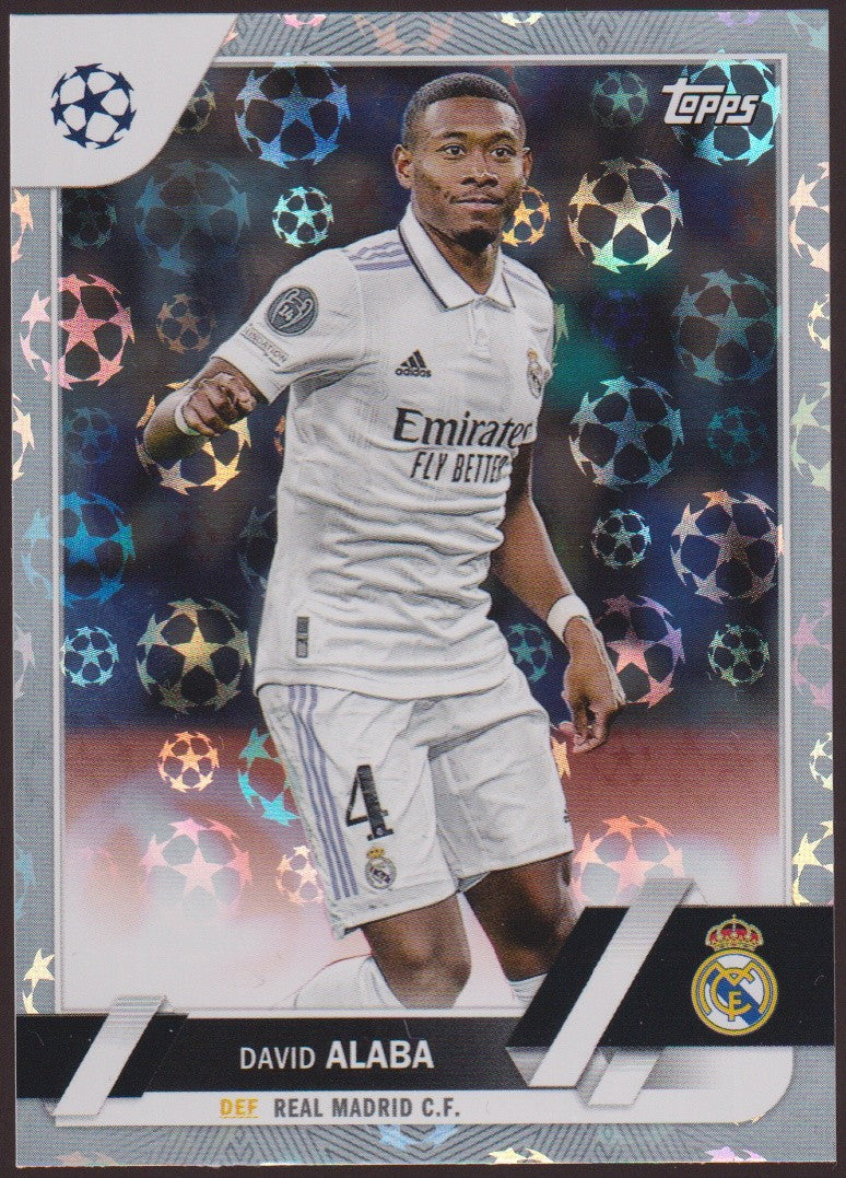 Topps 2021-22 David Alaba Real Madrid C.F. Parallel Rare Refractor – Bild 1