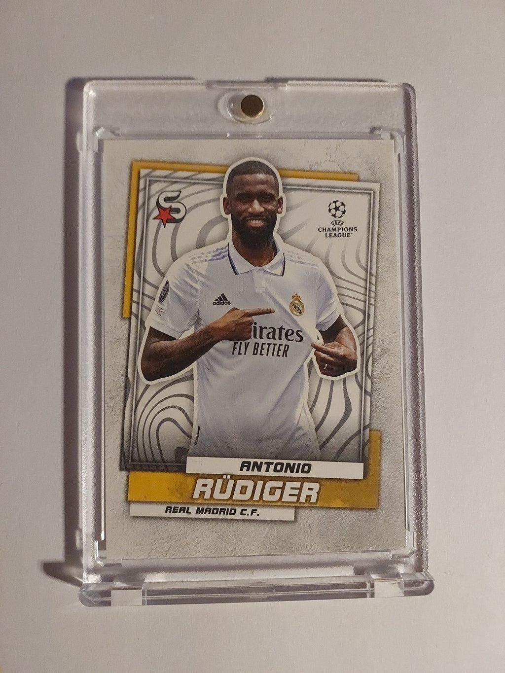 Topps UCC 2022-23 Antonio Rüdiger Real Madrid Limited Edition Parallel – Bild 1