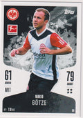 Topps Match Attax 2024-25 Mario Götze Eintracht Frankfurt Bundesliga Parallel – Bild 1
