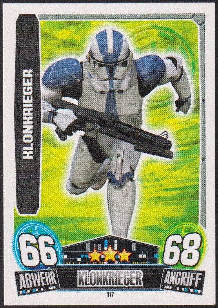 Topps Star Wars 2013 Klonkrieger (501st Phase 2) REPUBLIK (Film) TCG Rare #117 – Bild 1