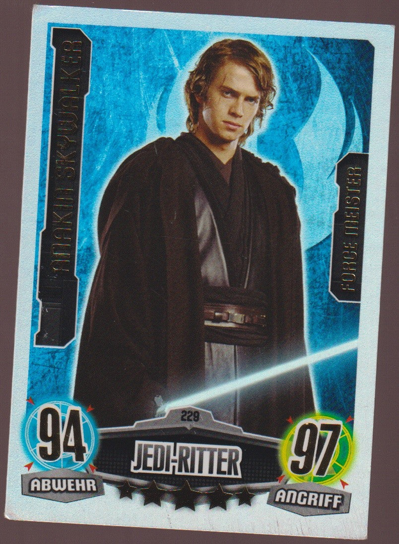 Topps Star Wars 2012 Anakin Skywalker Jedi-Ritter TCG Rare – Bild 1