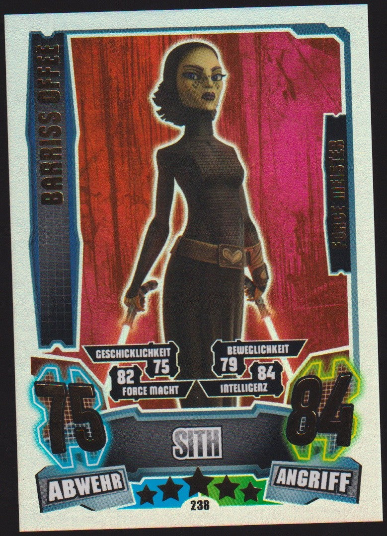 Topps Star Wars 2013 Barriss Offee Sith Separatisten TCG Rare #238 – Bild 1