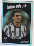 Topps 2021-22 Fabio Miretti Juventus Parallel Refractor – Bild 1