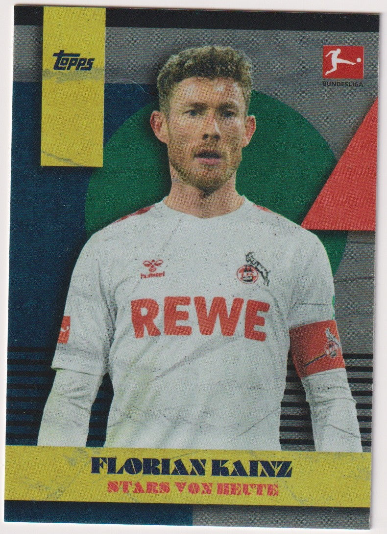 Topps Stars von heute 2023-24 Florian Kainz 1. FC Köln Bundesliga Parallel Rare – Bild 1