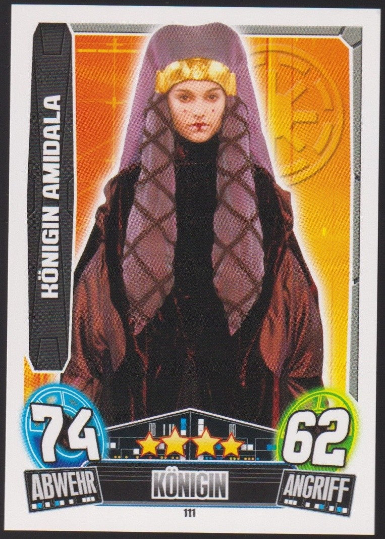 Topps Star Wars 2013 Königin Amidala Republik (Film Version) TCG Rare #111 – Bild 1