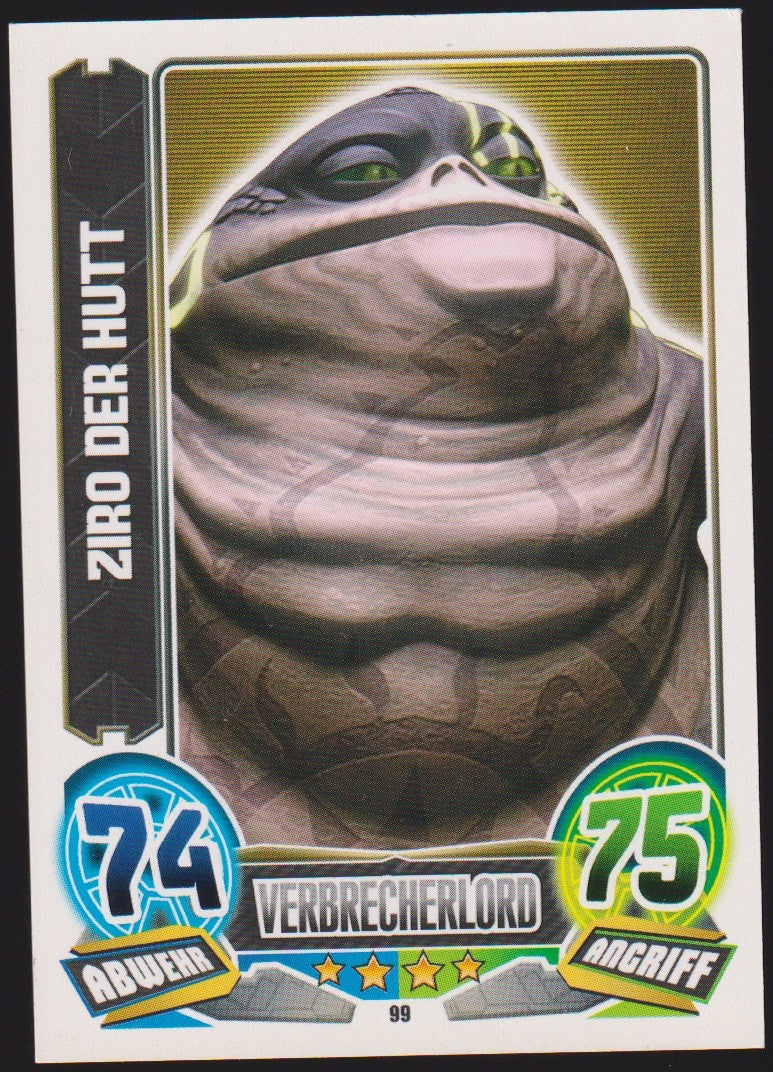 Topps Star Wars 2004 Ziro Hutt Unterwelt TCG Rare #74 – Bild 1