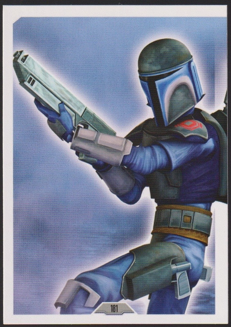 Topps Star Wars 2011 Mandalorian Full Art Söldner TCG Rare #181 – Bild 1