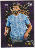 Topps X WHIP Ruben Dias Manchester City Champions League Parallel Rare – Bild 1