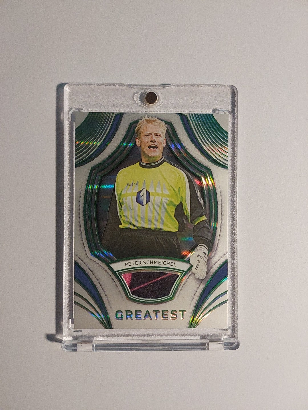 Futera Platinum 2025 Peter Schmeichel Manchester United Patch Relic Parallel /12 – Bild 1