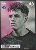 Topps Champions League 2024-25 Sergi Domínguez Rookie Barcelona Parallel – Bild 1