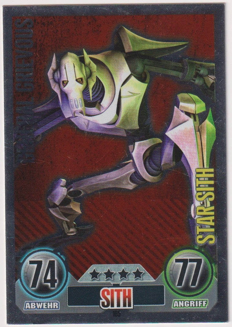 Topps TCG Star Wars 2010 General Grievous Separatisten Sith Rare Nr. 185 – Bild 1