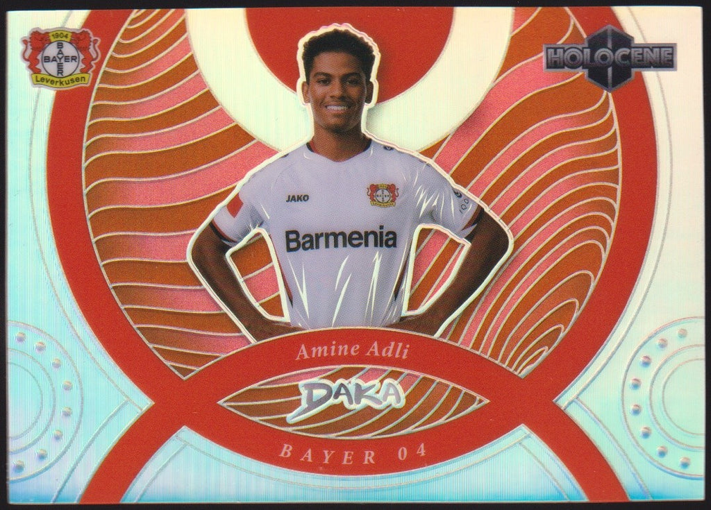 DAKA HOLOCENE 2021-22 Amine Adli Bayer Leverkusen Parallel Rare Nr. 31 – Bild 1