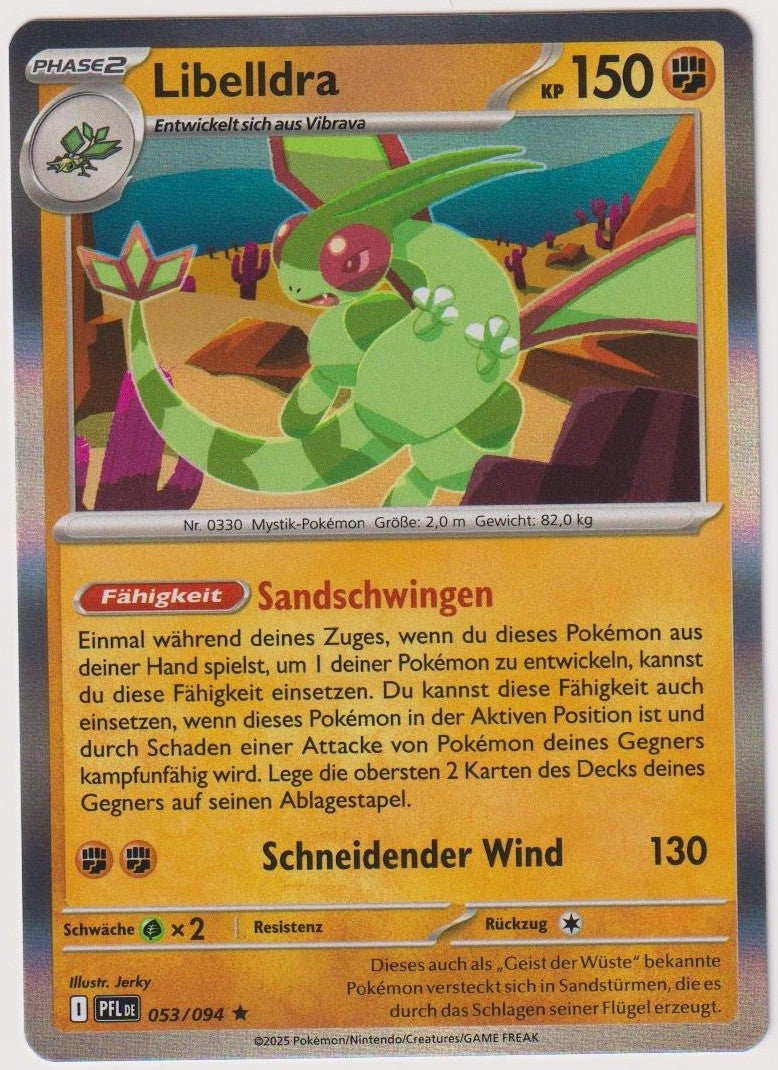 Pokemon TCG Flygon #53/094 Rare (R) Holo Deutsch 2025 – Bild 1