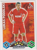 Topps Match Attax Trading Card Game Lukas Podolski 1. FC Köln BUNDESLIGA – Bild 1