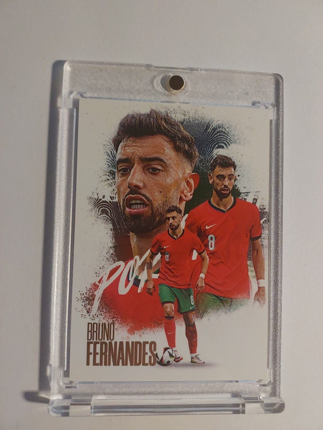 Futera Unique 2024-25 Bruno Fernandes Manchester United Portugal Parallel Hit – Bild 1