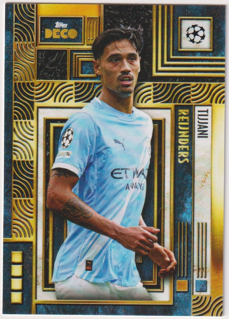 Topps Current Stars Tijjani Reinders Manchester City DECO Parallel Rare – Bild 1