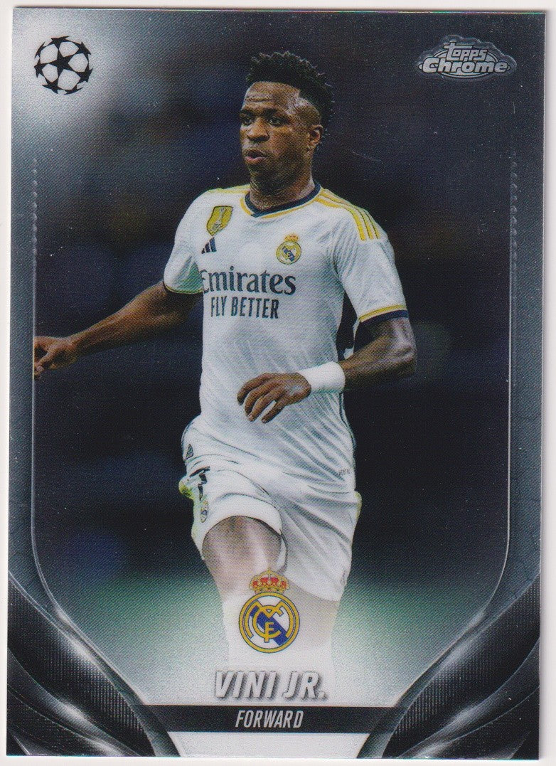 Topps Chrome 2023-24 Vini Jr. Real Madrid C.F. Parallel Rare – Bild 1