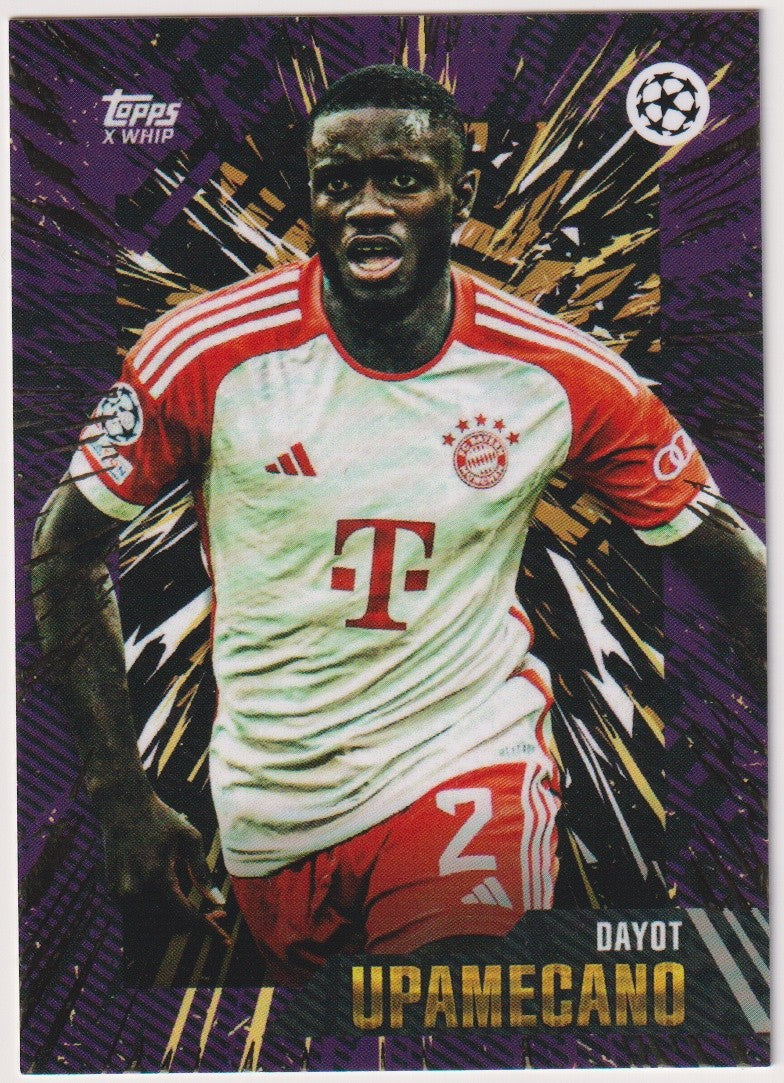 Topps X WHIP Dayot Upamecano FC Bayern München Champions League Parallel – Bild 1