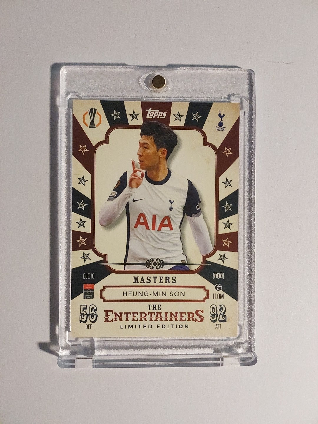 Topps Match Attax 2023-24 Heung Min Son Tottenham Parallel Insert Ultra Rare Hit – Bild 1