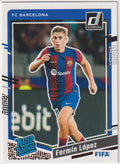 Panini Donruss Soccer 2023-24 Fermín López Rookie Barcelona Parallel – Bild 1
