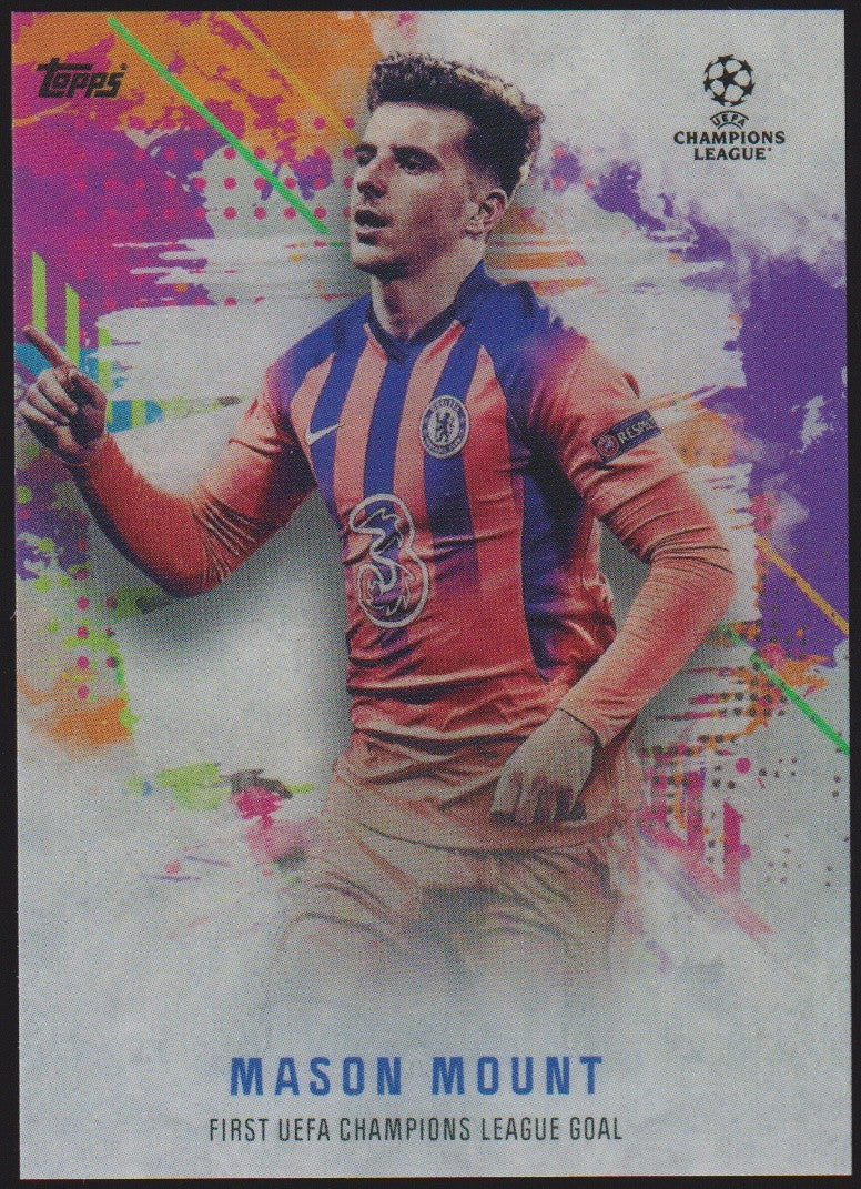 Topps 2021-22 Mason Mount Chelsea Football Club Parallel Rare – Bild 1