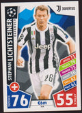 Topps Match Attax Stephan Lichtsteiner Juventus UEFA Champions League Parallel – Bild 1