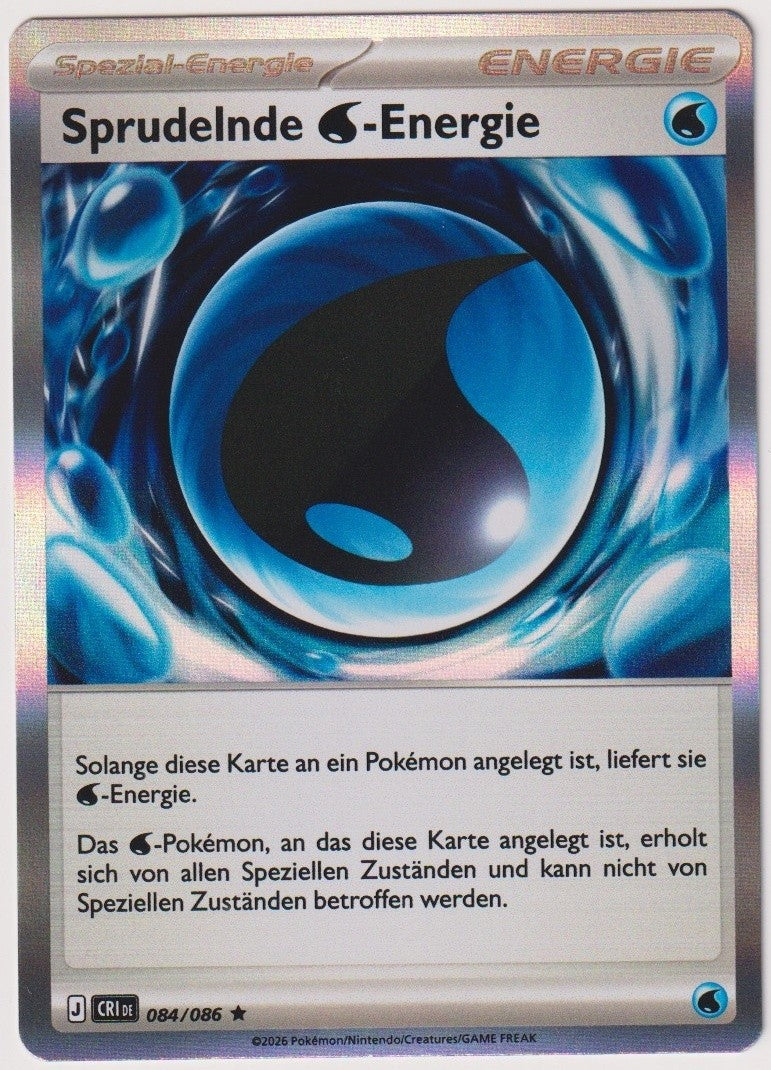 Pokemon TCG Sparkling Energy #084/086 Rare (R) Holo Deutsch 2026 – Bild 1