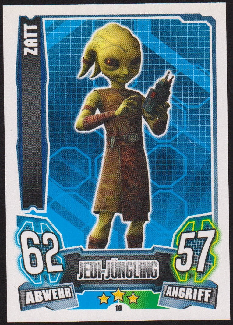 Topps Star Wars 2013 Zattt Republik Jedi-Jüngling TCG Rare #62 – Bild 1