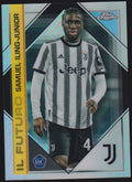 Topps Chrome 2023-24 Samuel Iling-Junior Rookie Juventus Parallel Nr. PP-9 – Bild 1