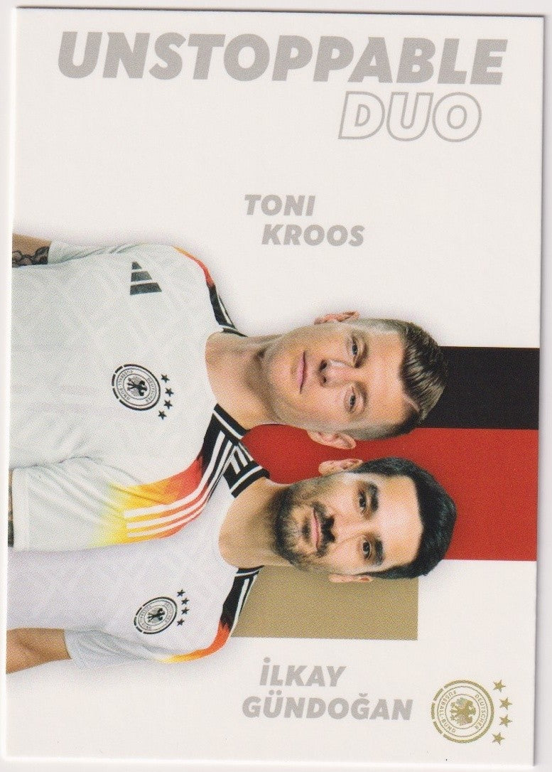 Panini 2023-24 Toni Kroos & Ilkay Gündogan Deutschland DFB Team-Set 2024 – Bild 1