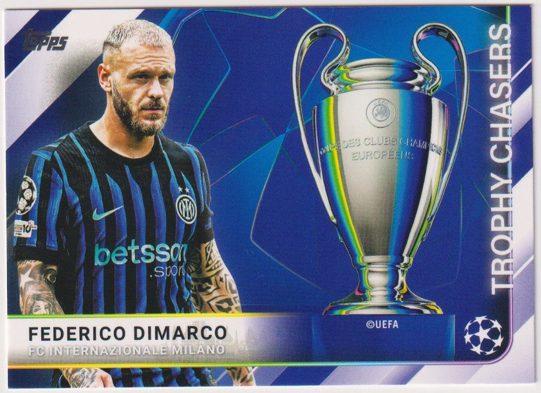 Topps Trophy Chasers 2024-25 Federico Dimarco FC Internazionale Milano UEFA – Bild 1